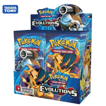 Load image into Gallery viewer, 324pcs Pokemon cards Sun & Moon XY Evolutions Booster Box Collectible Trading Cards Game Child gift