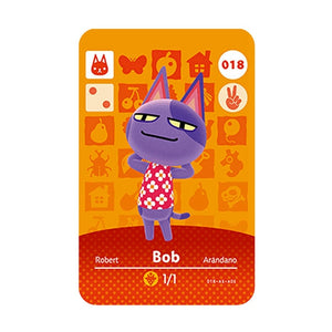 Amiibo , Animal Crossing Card , 264 255 333 296, Amiibo Card
