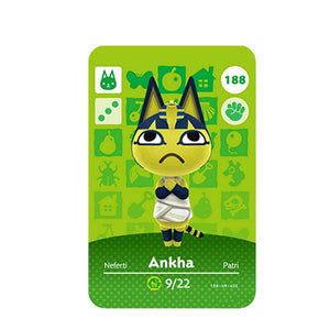 Amiibo , Animal Crossing Card , 264 255 333 296, Amiibo Card