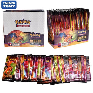 324pcs Pokemon cards Sun & Moon XY Evolutions Booster Box Collectible Trading Cards Game Child gift