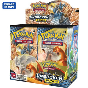 324pcs Pokemon cards Sun & Moon XY Evolutions Booster Box Collectible Trading Cards Game Child gift