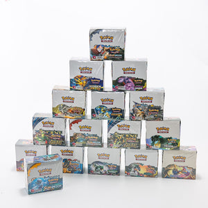 All series 324pcs/box Pokemon cards Monster Trading Card TCG: Sun & Moon Series Evolutions Booster Box Collectible Trading Card